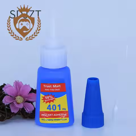 Stronger 401 Super Glue 20ml Bottle Instant Fast Glue Multifunctional Fix Super Strong Liquid Colorl