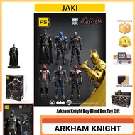 Jaki Arkham Knight Building Block DC Batman Model Arkham Knight Minifigure Mystery Box Toy Gift Male