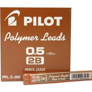 Pilot 2B Pencil Lead 0.5 / Polymer Leads 0.5 x 60 mm / Mechanical Pencil Lead / Mechanical Pencil 0.