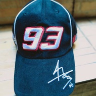 CASUAL COTTON BASEBALL CAP, SPECIAL EMBROIDERED CAP, AUTOMOTIVE MOTOGP MARQUEZ 93 BLACK