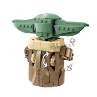 75403 Grogu with Hover Pram Building Block with Sorgan Frog The Mandalorian Gifts Toys For Kids