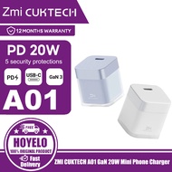 ZMI CUKTECH A01 GaN 20W Mini Phone Charger