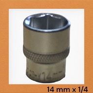 Lakoni atau Jetjo Mata sok 14 mm square 1/4 inch 6 point