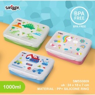Smiggle Lunch Box/Character Children's Lunch Box 1000ml - 5 Dividers