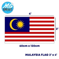 Malaysia Flag 60cm x 120cm ( 2 x 4 feet )