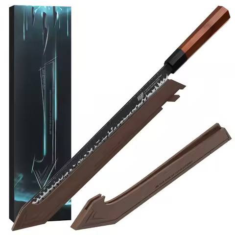 Clad Steel 12 inch Salmon Ham Knives Kitchen 3 layer 9CR18MOV Brisket Slicer Knife for slicing fille