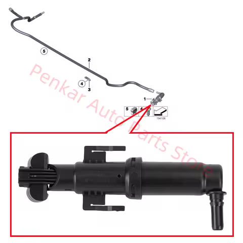 61677377667 61677377668 Headlight Washer Spray Nozzle For BMW F07 F10 F11 F18 520 523 525 528 530 53