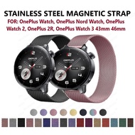 Stainless Steel Magnetic Strap - Smart Watch OnePlus Watch / OnePlus Nord Watch, OnePlus Watch 3 2 2