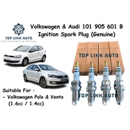 Volkswagen Polo Vento 1.4cc 1.6cc Spark Plug 101905601B (Genuine)