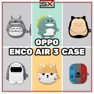 OPPO Enco Air 3 Case Protective Wireless Earbuds Case Soft Silicone Cute Cartoon Oppo Enco Air3 Case