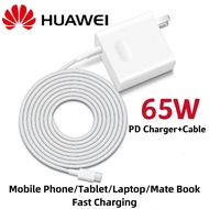 Huawei 65W PD Super Fast Charger With USB C To Type-C Cable For Huawei P40 P30 Pro Matebook 15 14 13 X Pro D15 D14 MagicBook Laptop