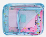 (現貨) 歐美 Disney Stitch  Angel Travel Packing Cubes 6 bag set 史迪仔壓縮袋收納袋