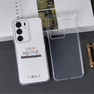 Latest Original Transparent Space Softcase Realme C75 C75X C71 Silicone 2.0MM + Camera Protection