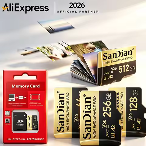 4K Video Micro SD 128G 256G Card High Speed U3 V30 A2 Class 10 TF Memory Card for Car DVR and Home S