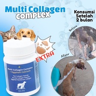 Exoticgoods MULTI COLLAGEN COMPLEX WITH EGGSHELL CALCIUM 150g Dog COLLAGEN Cat COLLAGEN CALCIUM