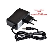 Power supply adapter for arduino 9v 1A 9 VOLT 1000 mah 9volt 1000mAH