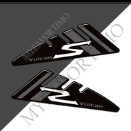 ใหม่ล่าสุดถังน้ำมันเชื้อเพลิงสำหรับ Kawasaki VULCAN S VULCAN-S 650 VN650ชุดสติกเกอร์แผ่นรูปลอกน้ำมัน