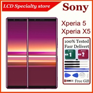 Original OLED For Sony Xperia 5 X5 J8210 J8270 J9210 SOV41 SO-01M LCD Display Touch Screen Digitizer