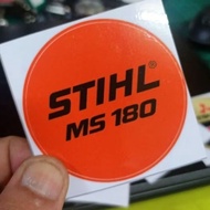 Chainsaw STIHL MS180 Sticker