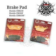 Brake pad brekped brek ped Honda CBR250 CB650F CBR650F front rear depan belakang