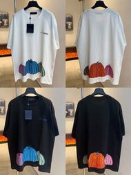 潮牌草間彌生聯名南瓜印花短袖T恤 S-XXL 實拍實物 香港快遞支持退換