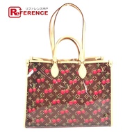 LOUIS VUITTONRFIC LV x TM Monogram On the Go GM 單背包，由村上隆設計