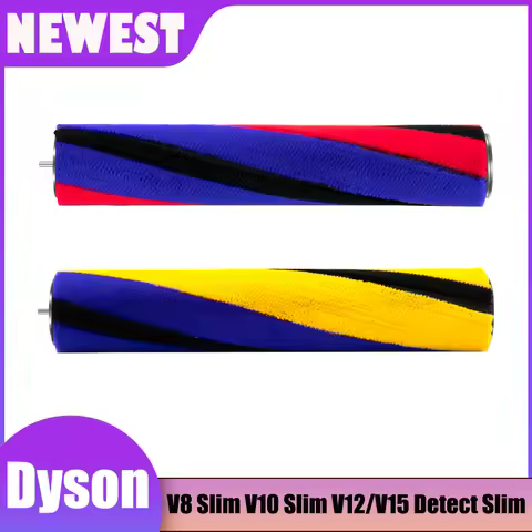 For Dyson V12 Detect Slim V15 Detect Slim V8 Slim V10 Slim Soft Roller Brush Vacuum Cleaner Replacem