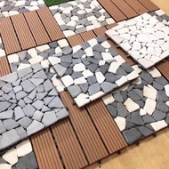 Natural stone flooring for garden balcony decoration