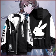 Arknights Amiya anime zipper Hoodie coat XXS-6XL jacket Unisex Top