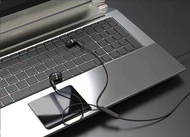 耳機入耳式立體聲直插型可線控動圈運動遊戲有線耳機（黑色）