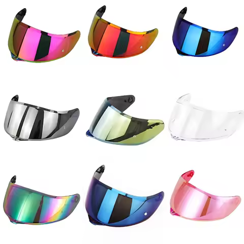 Motorcycle Helmet Visor Lens for AGV K5 K5S K3SV K1 K1S, Windshield Replacement with Pinlock Ready A