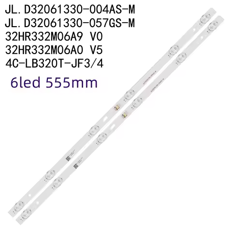 2pcs/set LED strips for LE32B750 LE32D99 LED32B750 JL.D32061330 004AS M 4C LB320T JF3 4C LB320T JF4 