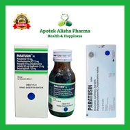 Paratusin Tablet (Strip 10tablet) - Paratusin Sirup Obat Batuk / Flu Pilek / Panas Demam Anak / Dewasa