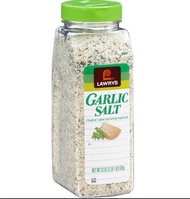 Lawry’s Garlic Salt Seasoning Spice with Parsley  大蒜鹽歐芹調味香料 33 oz / 935g
