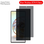 Privacy Tempered Glass For ZTE Nubia Z70S ultra 2025  Anti Spy Screen For Nubia Z70 Ultra