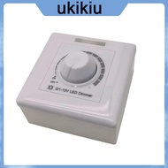 UKI 0-10V Light Dimmer Switch Incandescent Lamps Adjustable Brightness Controller LED Lamp Rotary Kn