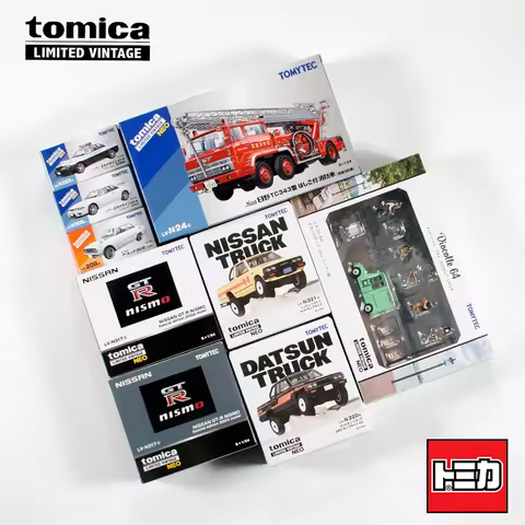 TOMYTEC Tomica TLV-Mazda Nissan Honda Mitsubishi Toyota Isuzu Car Alloy Motor Vehicle Diecast Metal 