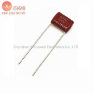 (10Pcs) Wireless CBB Film Capacitor CL21X 404J100V 0.4UF 400NF Pin Pitch=7.5mm