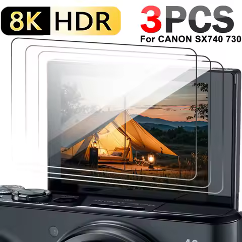 1-3Pcs HD Screen Protector for Canon SX740 HS SX730 Digital Camera Anti-scratch Tempered Glass Films