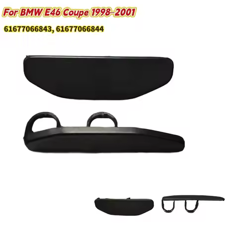 Car Styling Front Bumper Headlamp Headlight Washer Spray Cover Cap 61677066843 61677066844 For BMW E