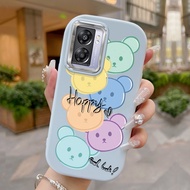 HP Phone Case For OPPO A57 2022 A77 2022 A57s A57e A77s Case Phone Case Small Bear Head Phone Case S