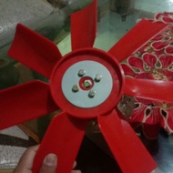 Radiator fan clamp + iron plate + M6 bolts 4 pcs