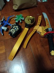 bandai 侍戰隊 dx 及 wepons 武器 set