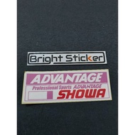 STICKER SHOCK SHOWA ADVANTAGE