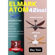 Elmark 42” Atom / Mava 21” Apix mini fan ceiling fan super wind fan kipas ceiling Kecil baby fan