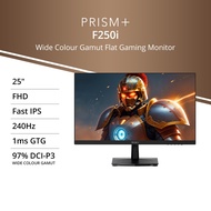 PRISM+ F250i | 25" 240Hz 1ms GTG Fast IPS Adaptive Sync Gaming Monitor