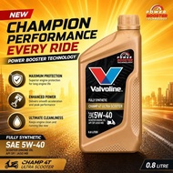 Valvoline Champ Ultra 4T 5W40 Fully Synthetic Scooter Engine Oil 0.8L SIRIM Certified