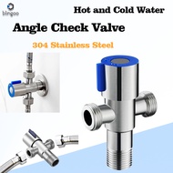 BLINGOO Angle Valve 1way/2way Angle valve SUS304 stainless angle valve hot and cold water