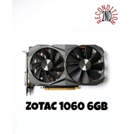 [USED] ZOTAC GTX Graphic Card 1060 6gb