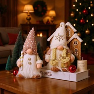 Plush Gnomes Christmas Gnomes Figurines Gnomes Decor for Christmas Party